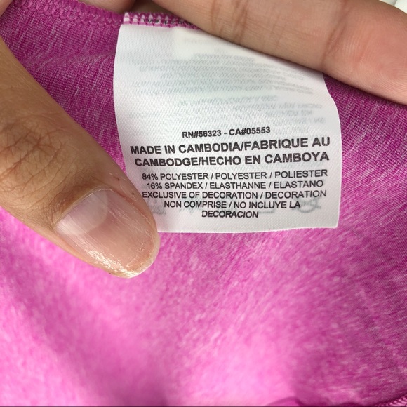 Nike Golf Pink Athletic Tour Performance Tank XL - Picture 9 of 10